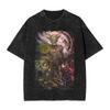 Nick Cave The Bad Seeds Rings of Saturn Graphic Print Retro Washed TShirt Men Women Cotton Casual Oversized Summer Harajuku Tee