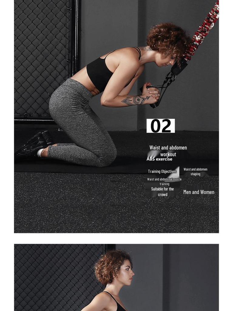 INNSTAR 11-Piece Resistance Band Set for Home Fitness & Strength Training