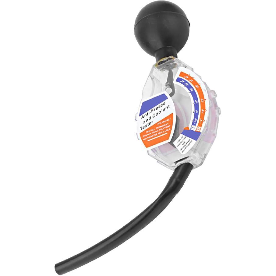 Zerone Coolant Tester, Automotive Antifreeze Tester Accurate Dial Type Test Anti Freeze Battery Liquid Densitometer Coolant Tester Accessory for