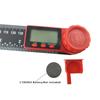 200mm 2 In 1 Digital Angle Ruler Instrument Inclinometer Goniometer Protractor