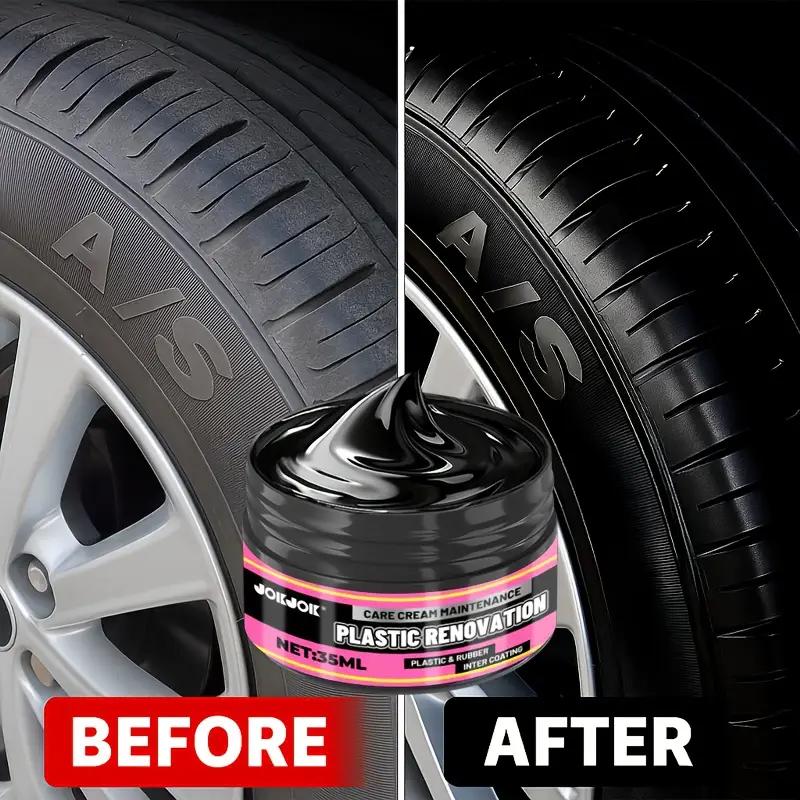 Plastic Polishing Paste - Vehicle, Truck, Motorcycle Scratch Remover, Brightener and Protective Wax - Long-Lasting Shine
