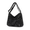 Vintage Denim Bag Multi-layer Crossbody Bag Women's Shoulder Bag