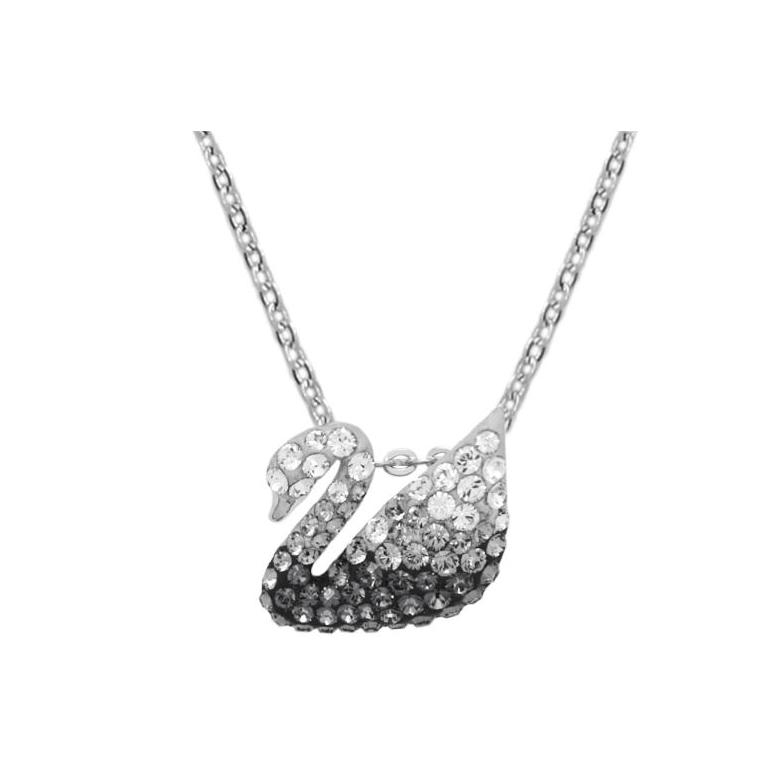 

Swarovski Iconic Swan Black And White Gradient Necklace Women necklace 5614118 Shopping Bag