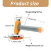Professional Metal Block with Rubber Base Jewelry Stamping and Metalworking Hammer Hammering Plate Jewelry Tool