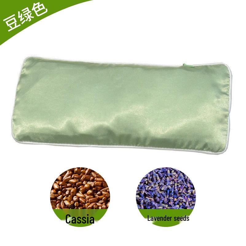 Lavender Buckwheat Flaxseed Eye Pillow - Heated or Cold Compress Sleep Mask