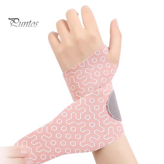 Sports Wristband Ultra-Thin Carpal Tunnel Support Pain Relief Arthritis Tendonitis Wrist Brace Right And Left Hand Compression Elastic Wrist Wraps