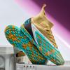 Zapatos de Fútbol para Hombre para Exteriores Botas de Fútbol Sala para Entrenamiento Tacos Largos Zapatillas para Adultos Niños Antideslizantes Calzado Deportivo Unisex para Entrenamiento