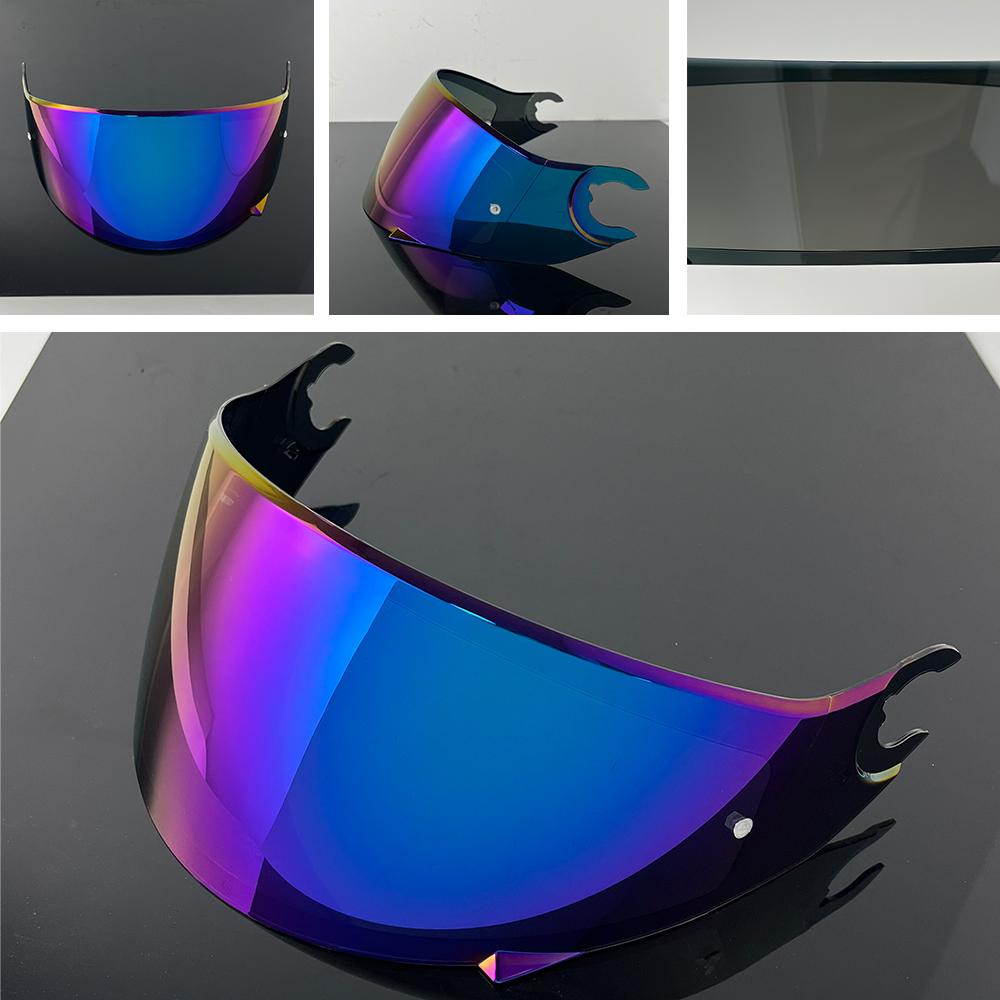 SPARTAN CARBON Visors for SHARK Spartan/D Skwal 2 Motorcycle Helmet Visors UV Protection Electroplated Visera Casco Moto