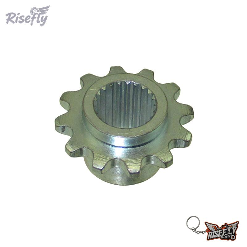 Engrenagem do Motor de Partida Risefly 12 Dentes Para Motor 50 cc 110 cc 125cc Modelo de ATV Pit Bikes