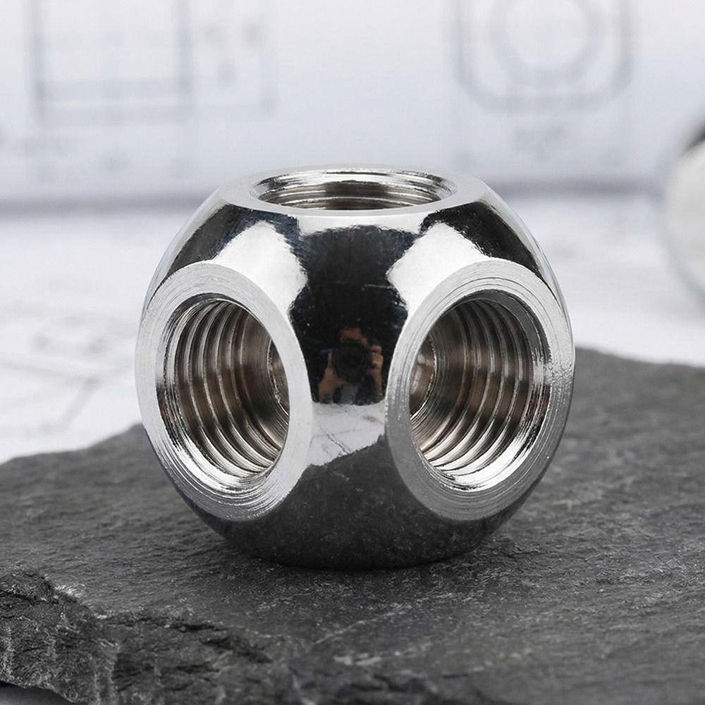 G1/4 Spherical Tube Connector 4-way PC Water Cooling  Water Cooling Modders