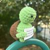 Crochet Positive Energy Dolls Small Pocket Hug Handmade Plush Knitted Potatoes Desktop Decoration Knitting Animal Vegetables Doll