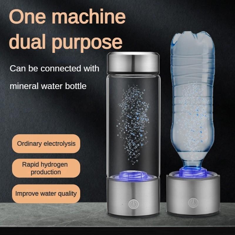 Hydrogen Production Water Cup Hydrogen Oxygen Separation Enriched Hydrogen Cup Rich Hydrogen Water Cup 450ml Health Preservation Cup