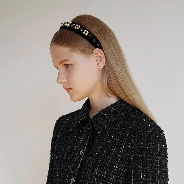Princess Velvet Pearl Hairband