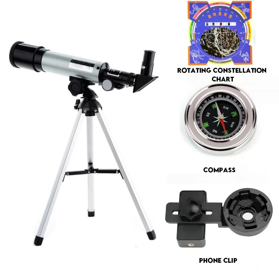 90X Zoom HD Professioneel Astronomisch Telescoop Krachtige Monoculaire Verre Verrekijker Ruimte Maan Draagbare Cadeaus voor Kind