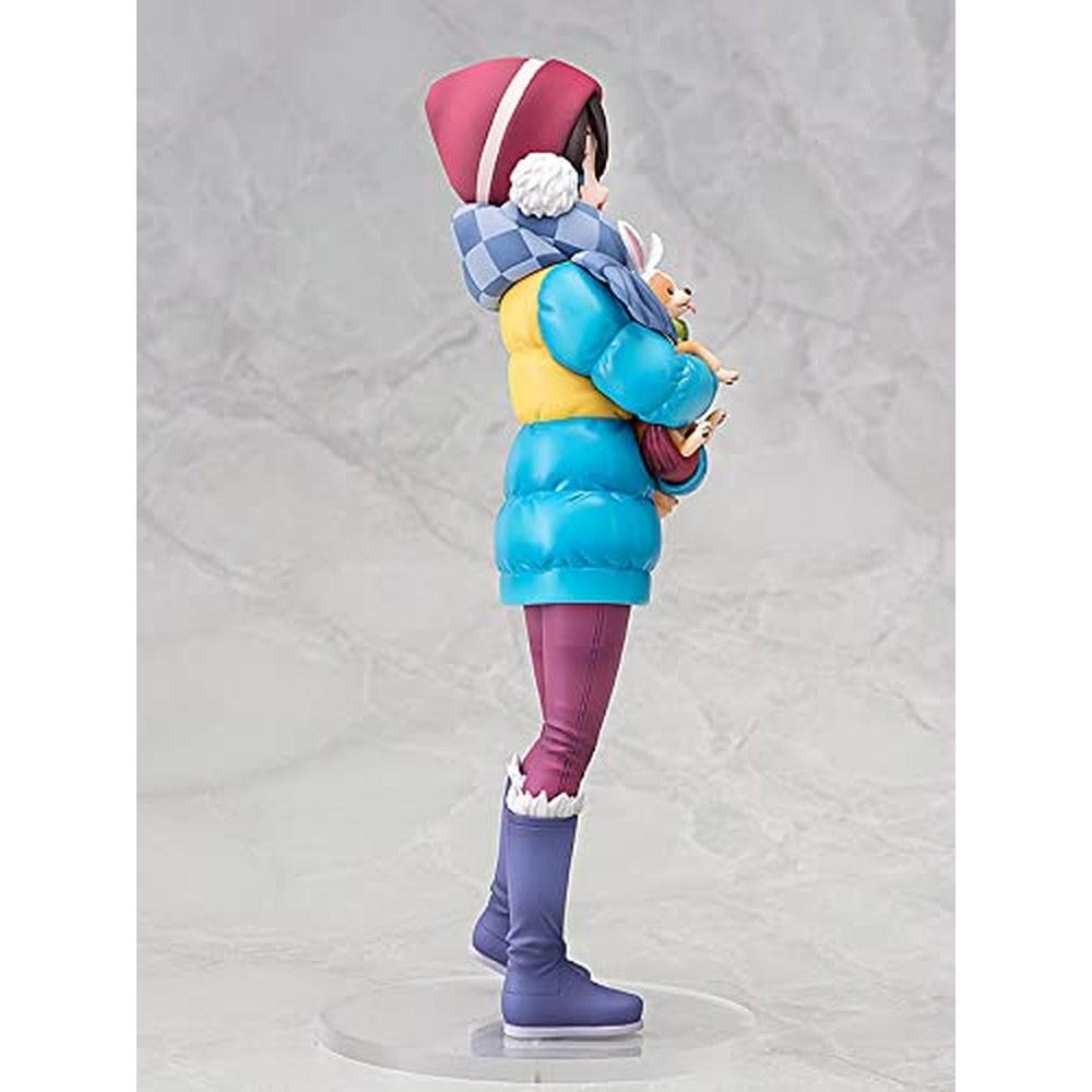 Wacoal Yuru Camp Ena Saito and Chikuwa 1/7 Scale Painted Plastic Figure