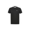 Polo Shirts Men's Black Polo Collar Moderate Straight Fit 3H1F84-1J46Z-0999