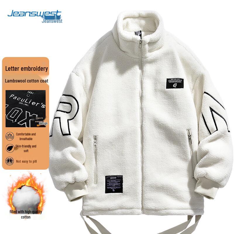 

JEANSWEST Унисекс Зимняя куртка с подкладкой из шерпы 4XL