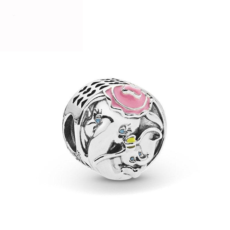 New Original Copper Plated Herocross Safety Chain Charms Pendant Cartoon Bead Fit Panloras Bracelet Women Diy Jewelry