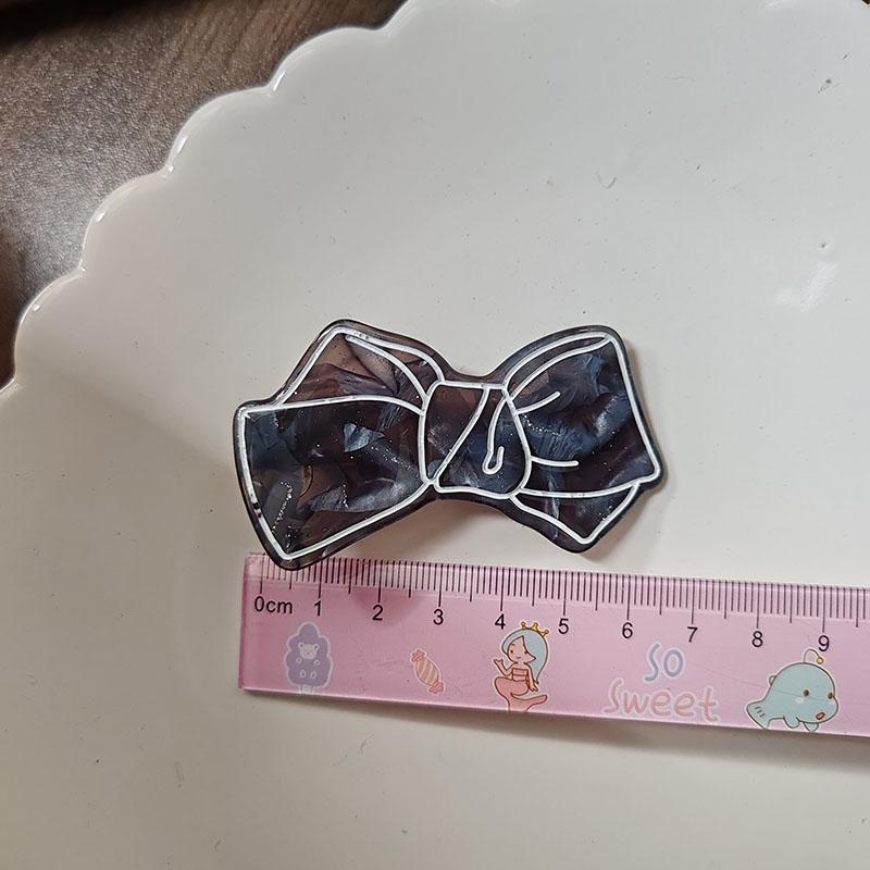 

Lovely Pink Bow Hair Side Clips Hairpin for Women Girls Headband for Washface Hair Accessories Headwear Ornament