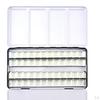 Empty Watercolor Palette DIY Tray with Lid Large Travel Tin Metal Box for