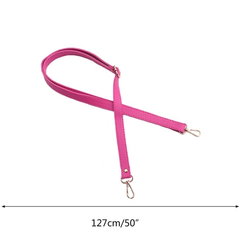 Professional 127cm PU Leather Bag Strap Adjustable Handbag Strap Replacement For Crossbody And Shoulder Bags Accessories