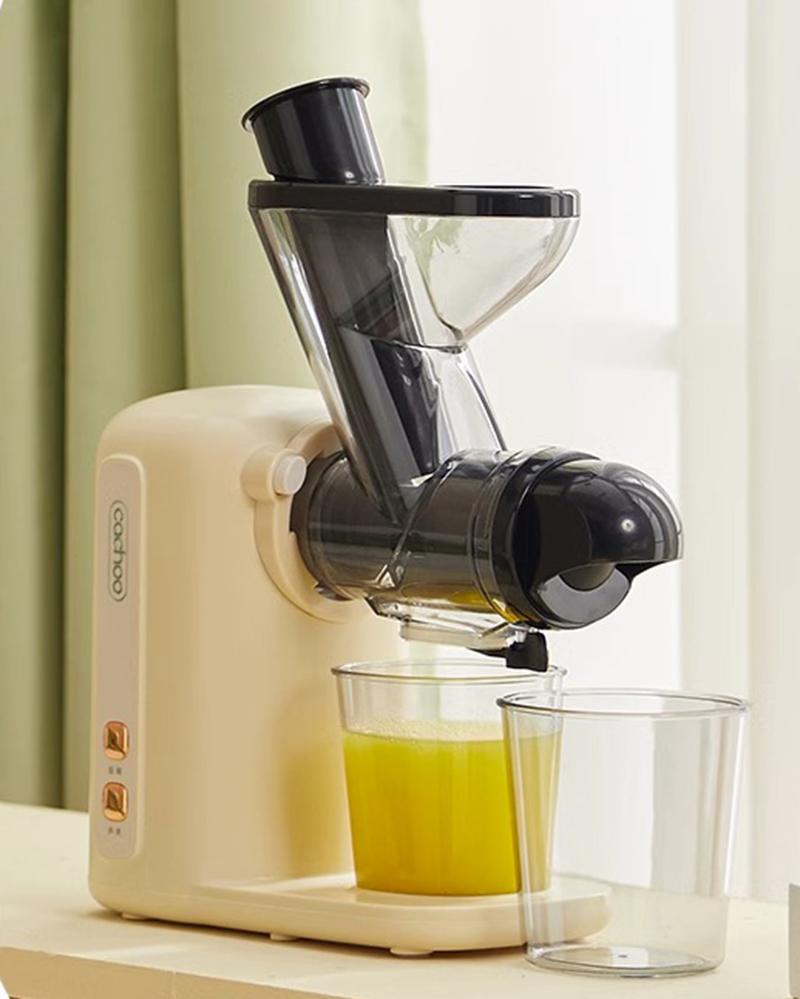 220V Electric Slow Juicer Fruit Vegetable Screw Cold Press Extractor Automatic Squeezer Citrus Juicer Multifunctional Blender