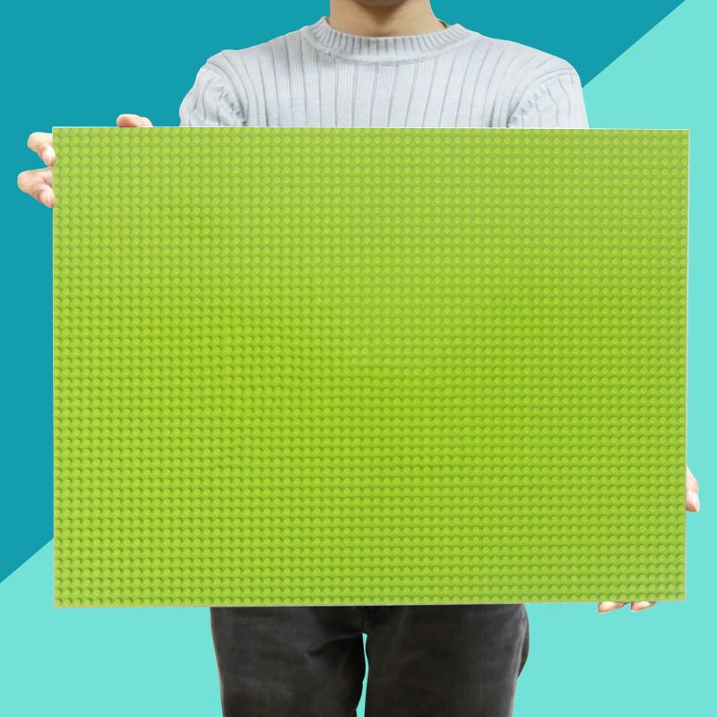 Non-Toxic 48*64 Dots Building Blocks Base Plate Diy Assembled Baseplate Building Blocks Wall Compatible With Brand Gift Toys For Children