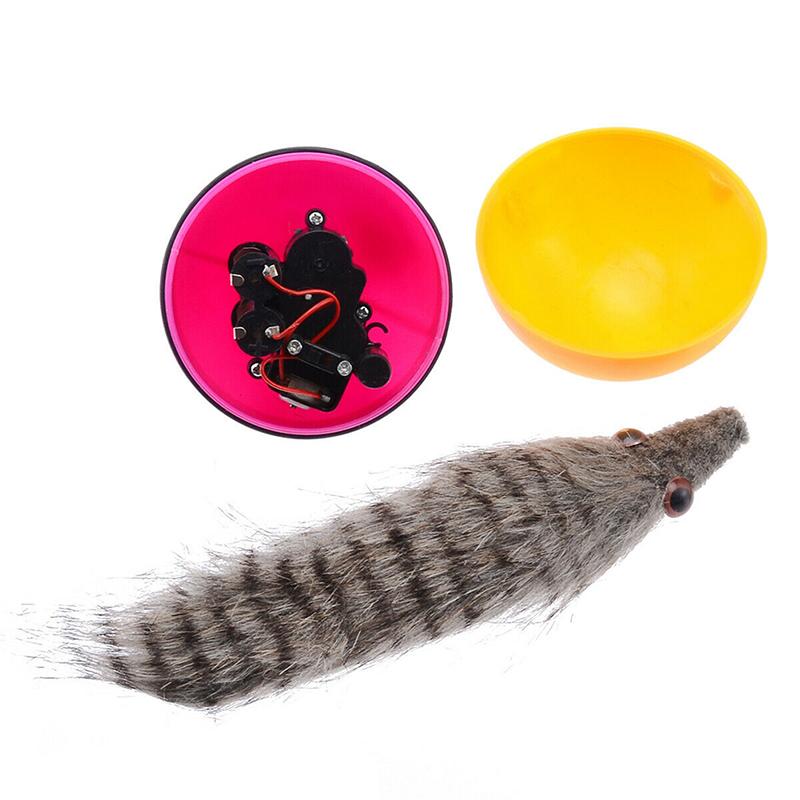 WCIC New Funny Dog Cat Weasel Jumping Rolling Moving Pet Ball Interactive Play Toy