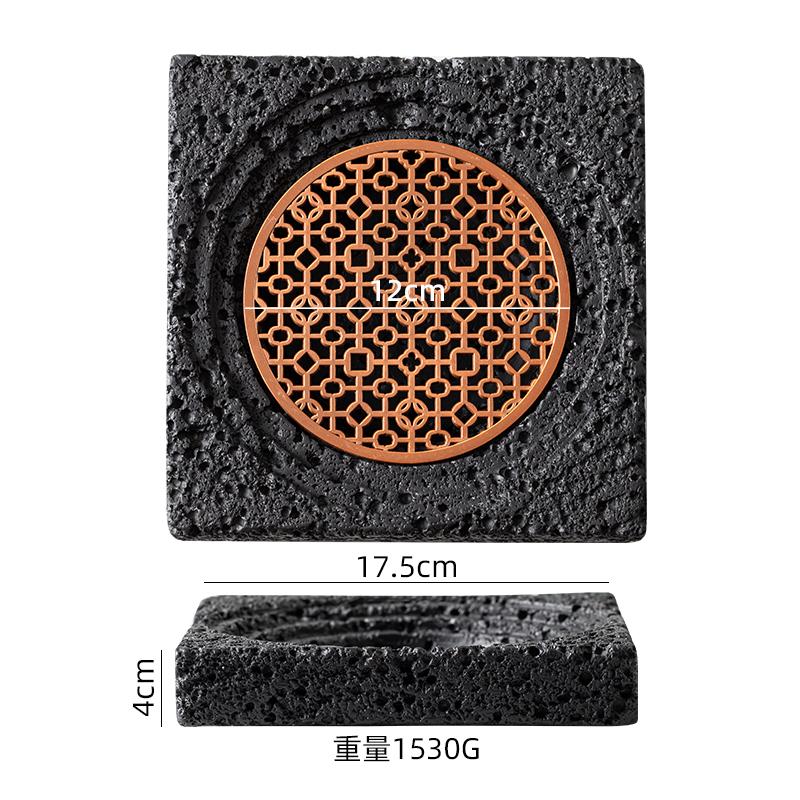 Meteorite Tableware Cement Dining Plate Dry Ice Tray Sashimi Dish Planet Bowl Dessert Bowl Fruit Plates Sushi Plate Steak Plates