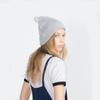 Hanyu Winter Women Cute Cat Ears Knitted Hat Ladies Casual Warm Beanie Wool Cap