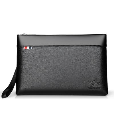 Fashion Leather Clutch Bag Large Capacity Portable Card Holder Handbag Multi-card Coin Purse Money Bag For Men