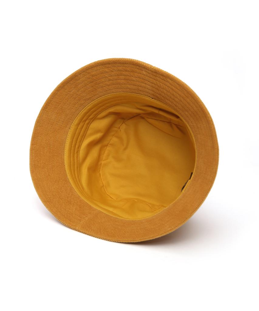 Eondeokeonteulol Corduroy Bucket Hat Square Bucket / Union Udc / Cd Mustard