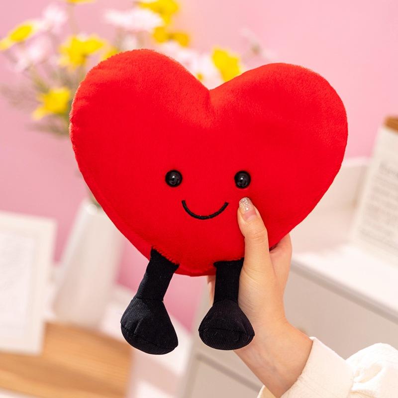 Creative Three-color Love Doll Plush Toys Boyfriend and Girlfriend Love Confession Doll Gift Wedding Throws