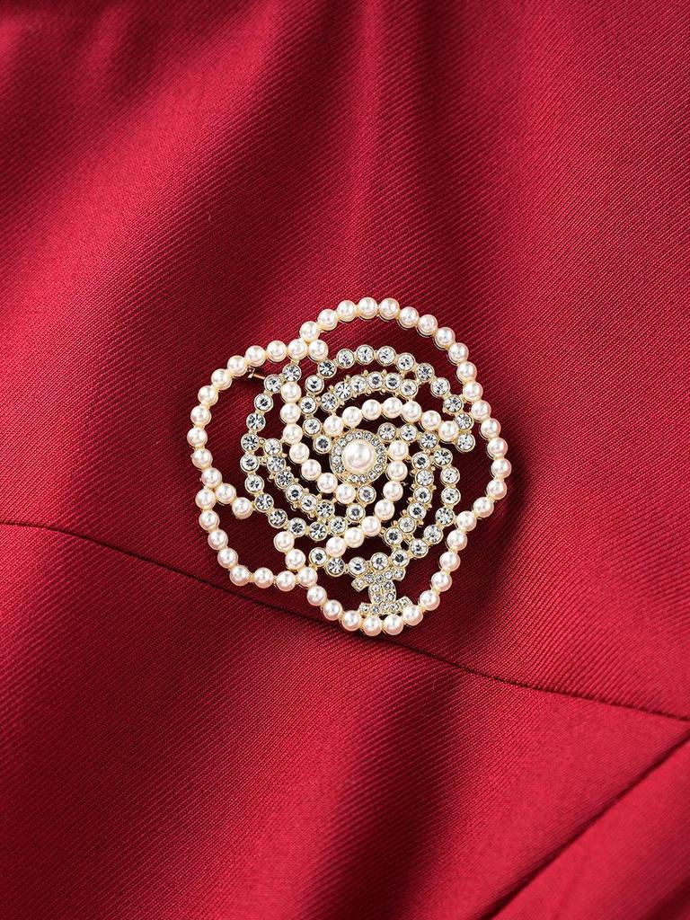 Francuska Moda Elegancka Sukienka z Rękawem Siedem ósmych Wyszczuplająca w Talii