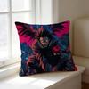 Anime D-Death N-Note R-Ryuk Shinigami  Square Double-Sided printed Pillow Case Bedroom Bedside Pillow Sofa Cushion Cover