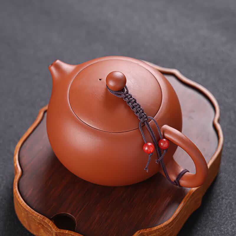 Handmade Zisha Xishi Kung Fu Teapot