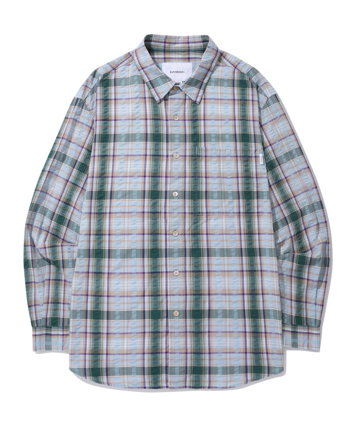 Covernat Multi Check Shirt Multi Multi/S