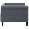 Vidaxl Sofa Z Funkcją Spania, Ciemnoszara, 80X200 Cm, Aksamitna