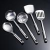 Silver Kitchenware Set Stainless Steel Pancake Shovel Durable Soup Ladle  Restaurant