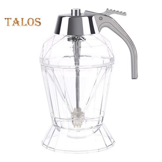 

Кухонный дозатор для меда на 180 мл с крышкой из нержавеющей стали, без капель, стекло, ромбовидная форма, герметичный дозатор для сиропа, бутылка оливкового масла, соус, уксус 1pc