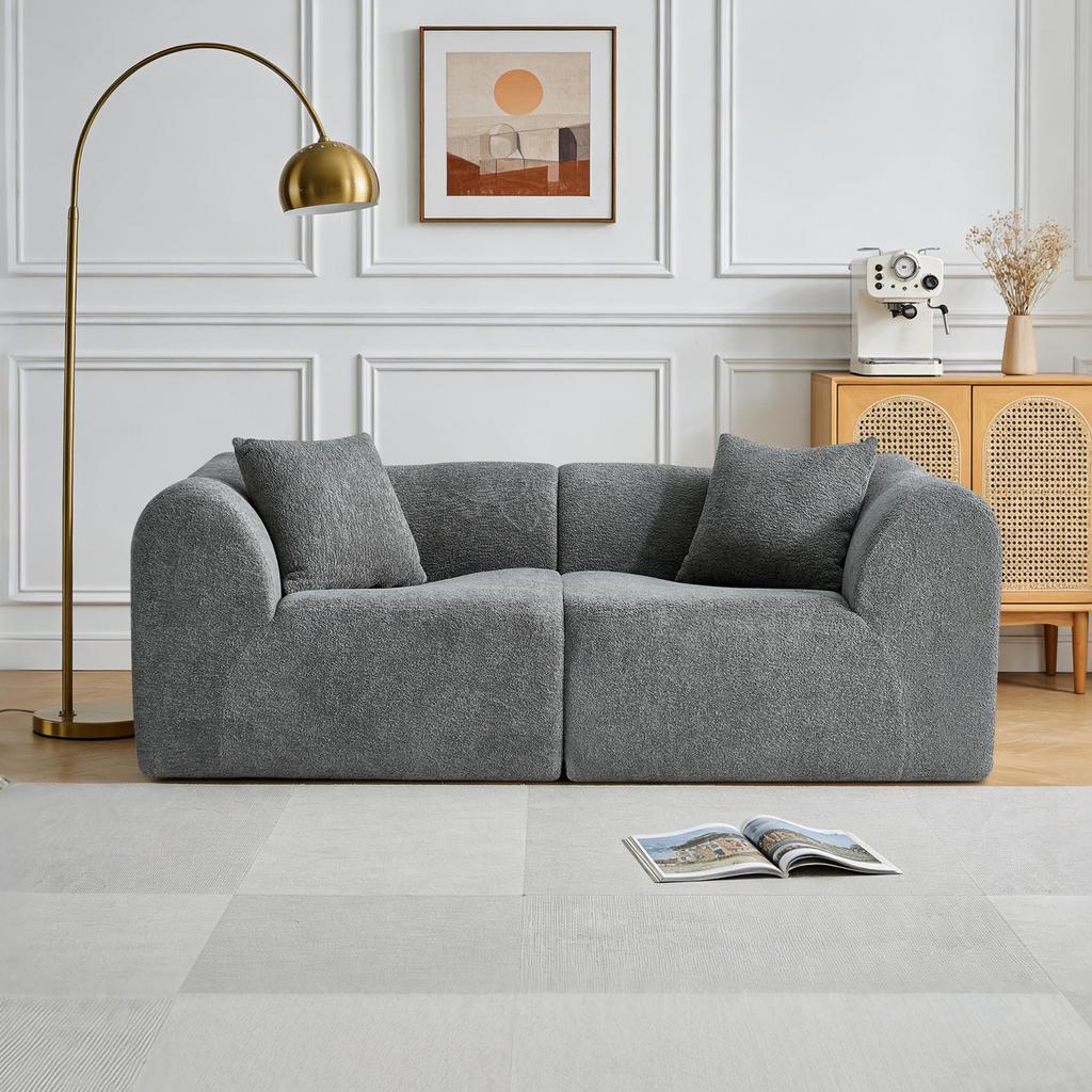 Modasi 2-Sitzer Samtsofa MDS-S086LS 194cm*87cm*67cm