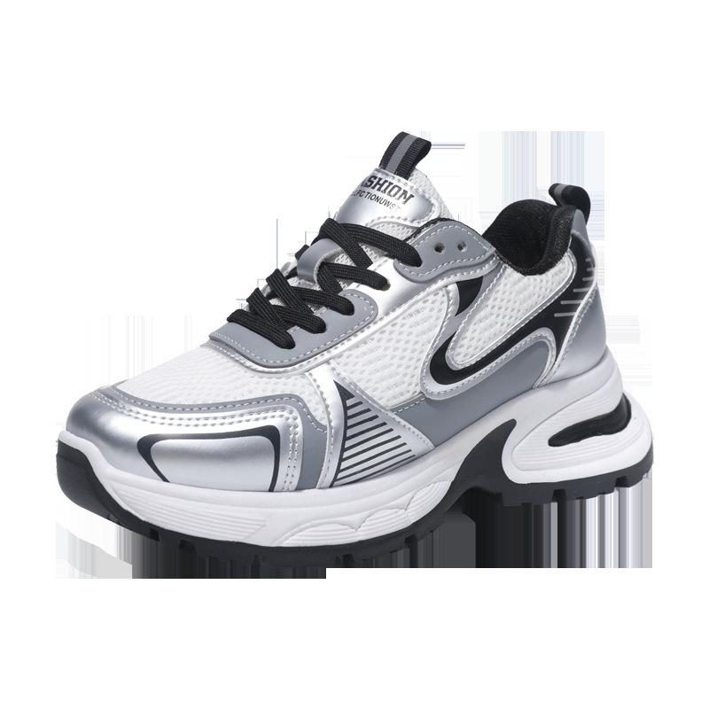 

New dad shoes women s shoes breathable mesh heightening sports shoes trend versatile little white shoes fashion women s shoes 41