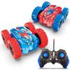 Spider Remote Control Car: Double-Sided Drift, 360° Stunt, 2.4G Spray Light, Transforming Tumbling Vehicle.