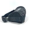 Chanel Bolsa de Ombro Cilíndrica com Logo Esportivo borracha Preto/Branco