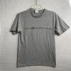 NCAA Miami Hurricanes Shirt Adult Small Gray Crew Neck Short Sleeve Vintage