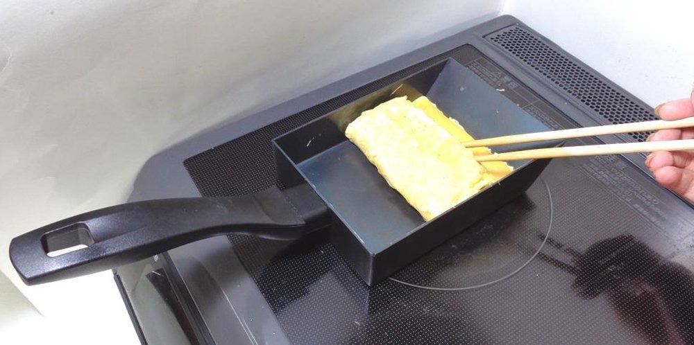 Fujita Metal Tamagoyaki Frying Pan Iron Medium Made in Japan Sweet Tamagoyaki Special Craftsman 005201