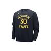Men's Casual Fleece-Lined Crewneck Pullover Sweatshirt