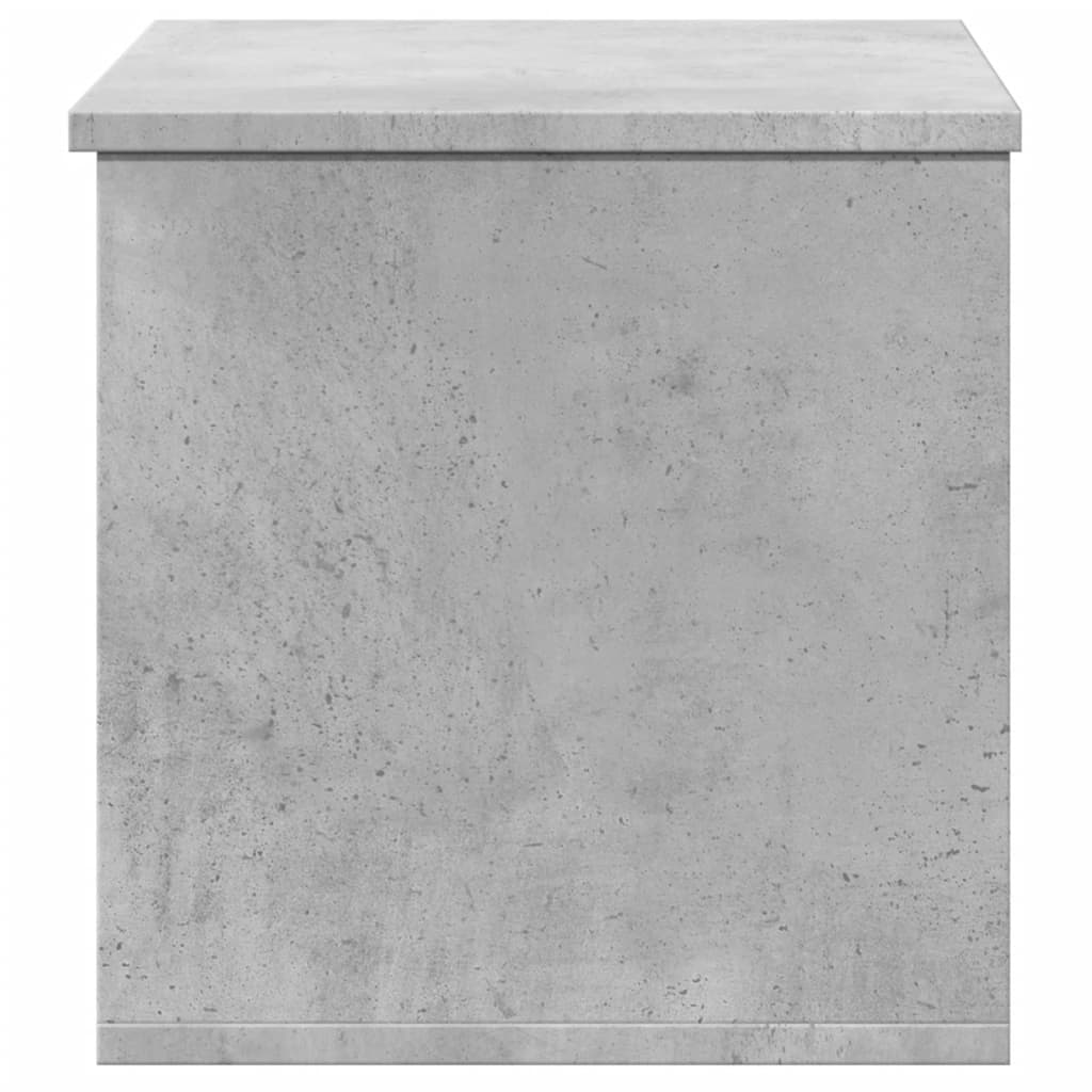 Vidaxl Skrzynia, Szarość Betonu, 60X35X35 Cm, Materiał Drewnopochodny