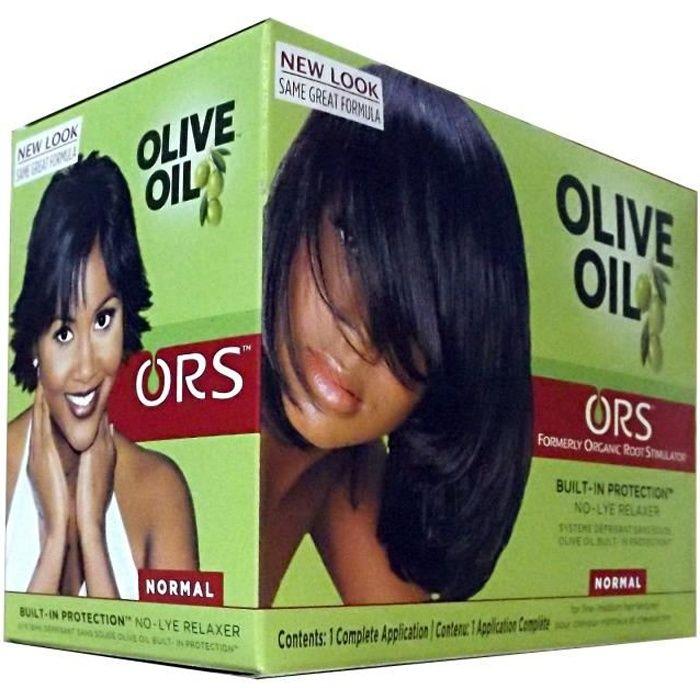 Kit Défrisant - Olive Oil - Norma - Hydratant - Tous types de cheveux - Crème