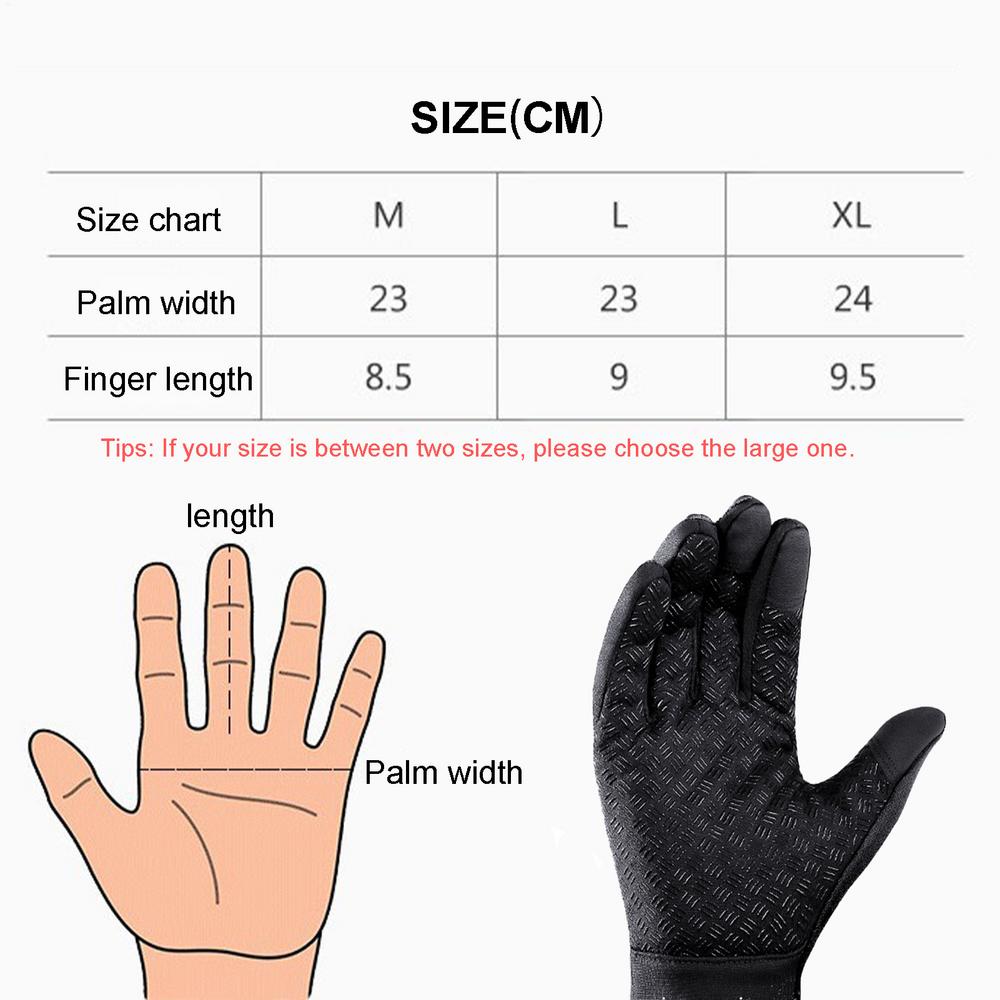

Skiing Hand Warmers Gloves Hand Warmer Rechargeable Heated Mittens Gloves Windproof Warm Heating Gloves for Riding Running M чорний